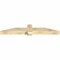 Ekena Millwork Eugene Rough Sawn Timber Gable Bracket, Douglas Fir, 72"W x 12"H x 6"D x 6"F, 4/12 Pitch GBW072X12X0606EUG00RDF - alternate 2